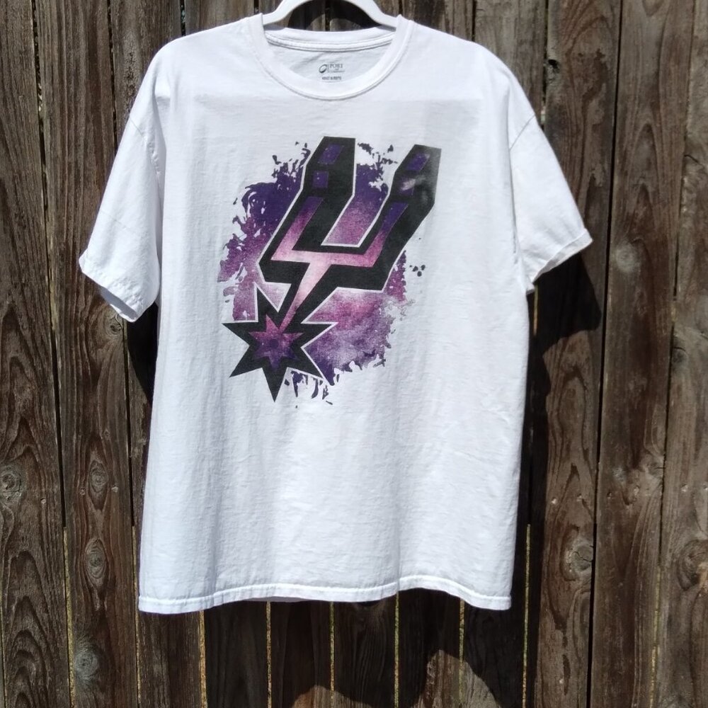 NBA San Antonio Spurs T-Shirt Cotton Woman's Size XL Adult